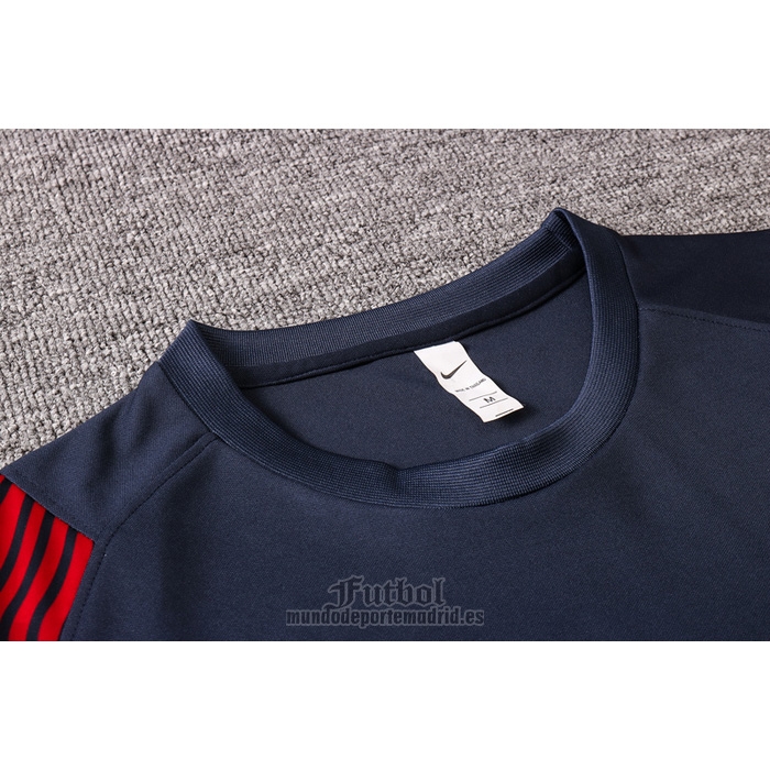 Chandal del Paris Saint-Germain Manga Corta 2020-2021 Azul y Rojo